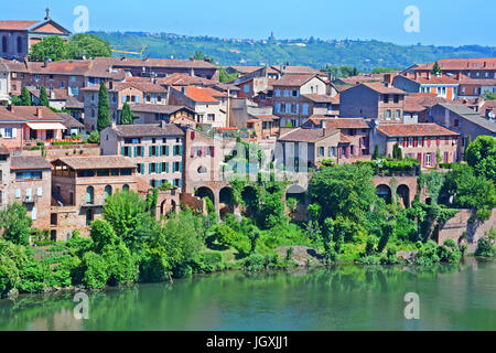 Ville d'Albi et Tarn, Occitanie, France Banque D'Images