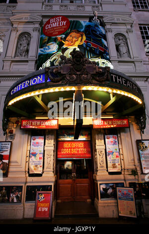 London , UK - le 11 décembre 2012 : vue extérieure de Criterion Theatre, West End theatre, situé sur Piccadilly Circus, City of westminster, depuis 1874, d Banque D'Images