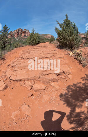 Une voie difficile, Sedona, Arizona, USA Banque D'Images