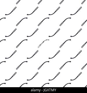 Seamless texture avec différents matches dessinés à la main, sur fond blanc. Papier peint Motif. Illustration vectorielle Stock. Style rustique monochrome Illustration de Vecteur