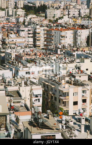 Vue de la ville, Bodrum, Mugla, Turquie Banque D'Images