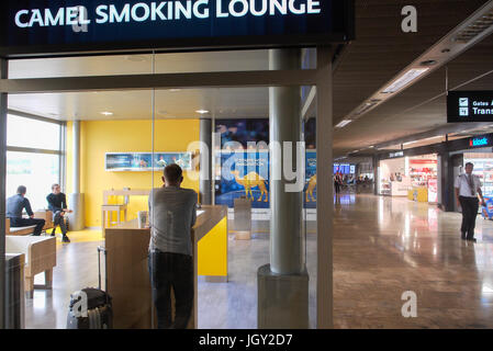 Vue générale de l'Aéroport International de Zurich (Suisse) Banque D'Images