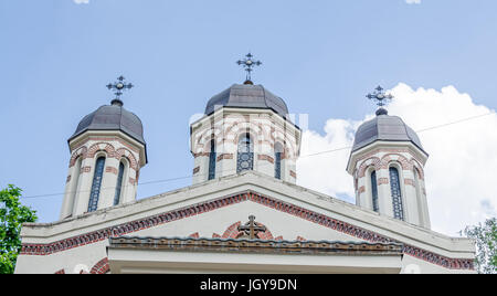 Bucarest, Roumanie - 25 MAI 2014 : l'église Saint Ciprian. Banque D'Images