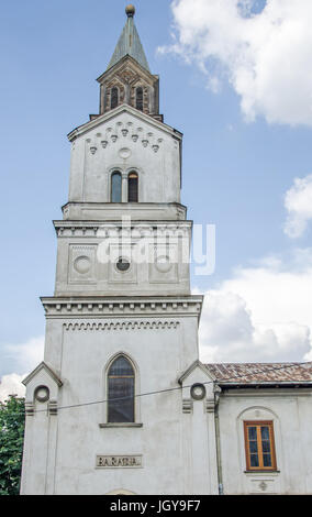 Bucarest, Roumanie - 25 MAI 2014 : La plus ancienne Eglise catholique romaine nommée Baratia. Banque D'Images