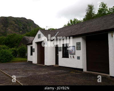 La base de secours en montagne de Coniston, Coniston, Lake District, Cumbria, Royaume-Uni Banque D'Images