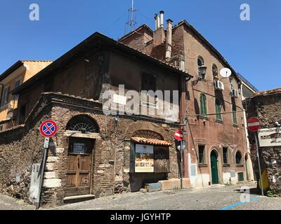 Italie Rome Trastevere Banque D'Images