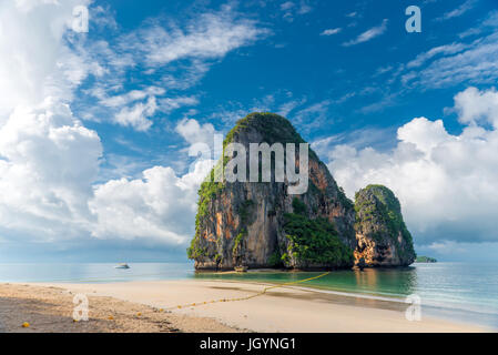 Ko Rang Nok en Thaïlande, la mer d'Andaman Banque D'Images