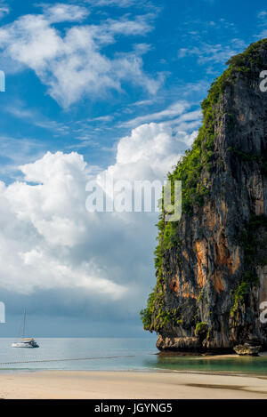 Les nuages de tempête sur la mer d'Andaman, mer magnifique paysage Banque D'Images
