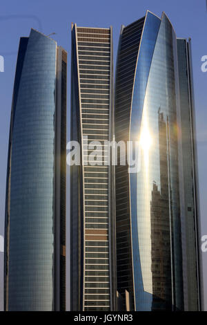 Etihad Towers complexe. Jumeirah. 2007-2011. Émirat d'Abu Dhabi. Banque D'Images