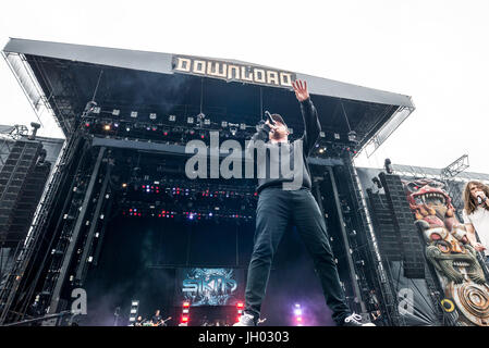 Download Festival Jour 2 - Performances comprend : Sikth Où : Donnington, Derbyshire, Royaume-Uni Quand : 10 juin 2017 Source : WENN.com Banque D'Images