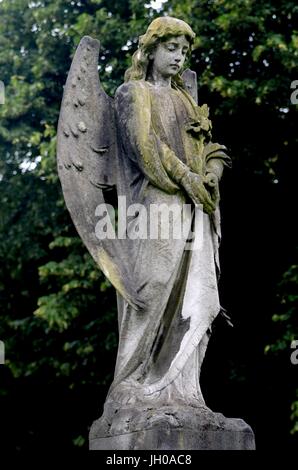 Ange de Pierre Banque D'Images