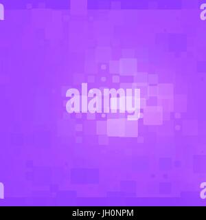 Tons violet abstract vector background rougeoyant avec tuiles arrondies de tailles aléatoires square Illustration de Vecteur