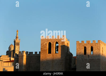 L'abbaye de Saint Victor, à Marseille. La France. Banque D'Images