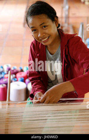 Karuna Arrupe Krom outreach program géré par l'église catholique (Jésuites) à Battambang, Cambodge. Atelier. Banque D'Images