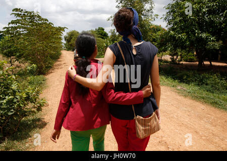 Karuna Arrupe Krom outreach program géré par l'église catholique (Jésuites) à Battambang, Cambodge. Banque D'Images