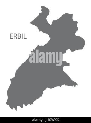 XXXXXXXX Iraq Tracer gris illustration silhouette Illustration de Vecteur