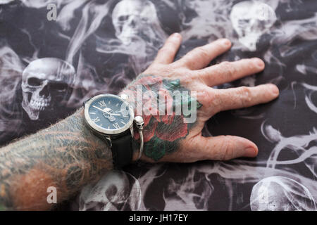 Thomas Sabo et du tatouage Banque D'Images