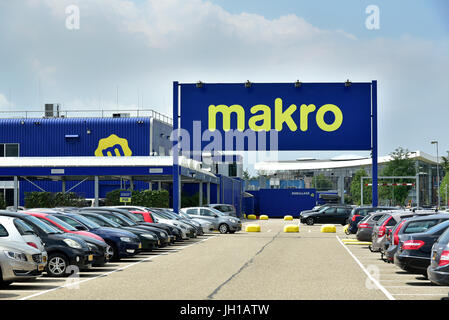 Magasin Makro aux Pays-Bas Banque D'Images