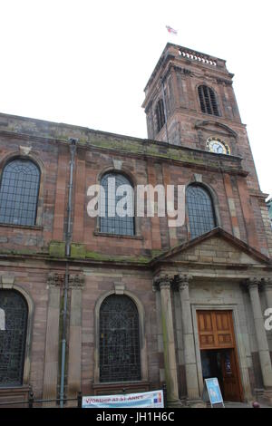 L'Église Sainte-Anne, le centre-ville de Manchester Banque D'Images