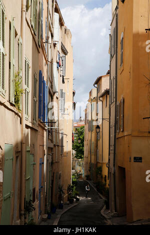 Quartier Le Panier à Marseille. La France. Banque D'Images