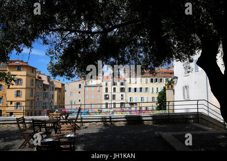 Quartier Le Panier à Marseille. La France. Banque D'Images