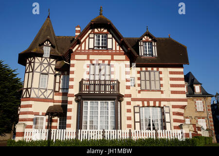 Chambre à Cabourg, Normandie. La France. Banque D'Images