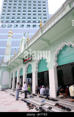 Mosquée musulman (la mosquée centrale de Saigon). Ho Chi Minh Ville. Le Vietnam. Banque D'Images