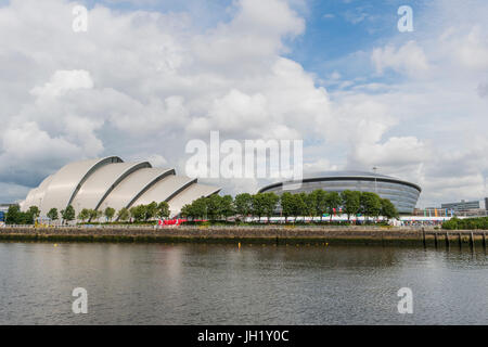 Glasgow, Scotland, UK - 1 août 2014 : curiosités de l'Finniieston sont de Glasgow Banque D'Images