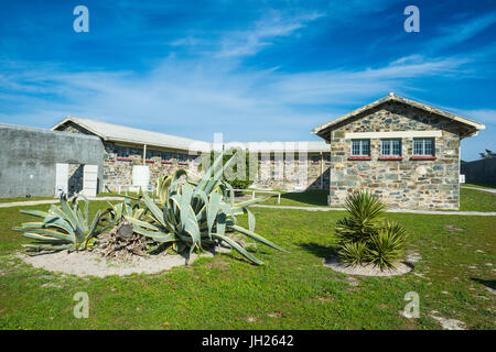 Ancienne prison de Robben Island, Site du patrimoine mondial de l'UNESCO, Afrique du Sud, l'Afrique Banque D'Images