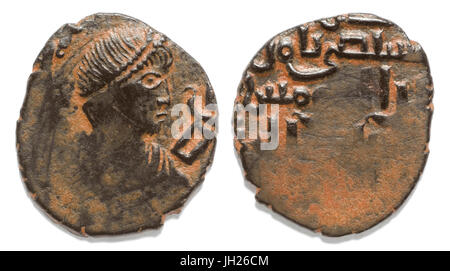 Zengid Coin d'Alep Banque D'Images