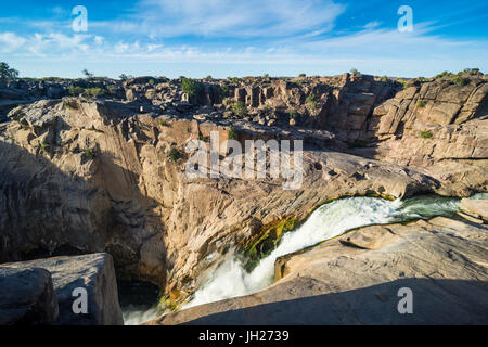 Augrabie tombe dans le Parc National d'Augrabies Falls, dans le Nord de la province du Cap, Afrique du Sud, l'Afrique Banque D'Images