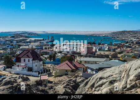 Vue sur Luderitz, Namibie, Afrique Banque D'Images