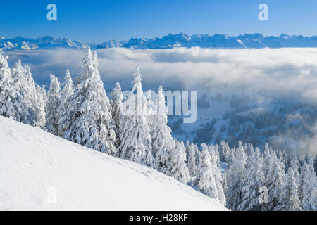 Vue du Rigi Kulm, Swiss Alps, Switzerland, Europe Banque D'Images