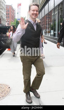 New York, NY, USA. 11 juillet, 2017. Matt Reeves à AOL Construire la promotion de la guerre pour la Planète des singes dans la ville de New York le 11 juillet 2017. Credit : Rw/media/Alamy Punch Live News Banque D'Images