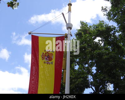 Londres, Royaume-Uni. 7Th Jul, 2017. La police la cérémonie de bienvenue pour obtenir la visite d'État à Londres par le roi Felipe VI et La Reine Letizia d'Espagne. London, UK : Crédit Nastia M/Alamy Live News Banque D'Images