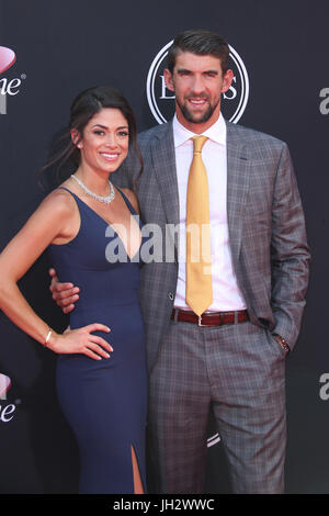 Los Angeles, CA, USA. 12 juillet, 2017. Michael Phelps à la 25e ESPYS lors du Microsoft Theatre de Los Angeles, Californie le 12 juillet 2017. Credit : Faye Sadou/media/Alamy Punch Live News Banque D'Images