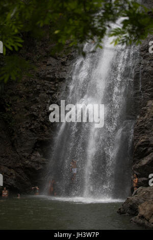 'Cataratas de Montezuma' Cascade du Costa Rica Banque D'Images