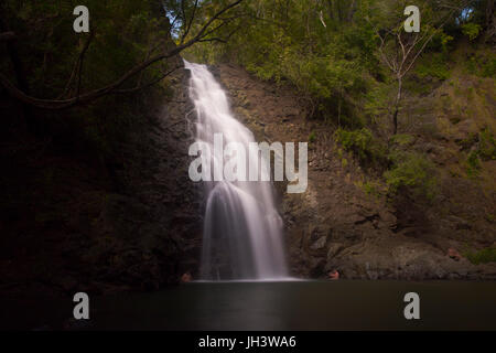 'Cataratas de Montezuma' Cascade du Costa Rica Banque D'Images