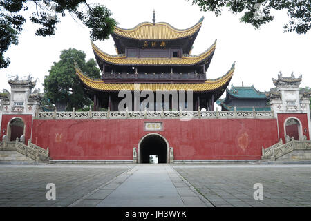 Yueyang Tower,Chine,Hunan,Yueyang Banque D'Images