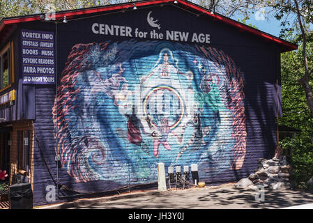 Centre for New Age, fluide, mouvement spirituel Sedona, Arizona, USA Banque D'Images
