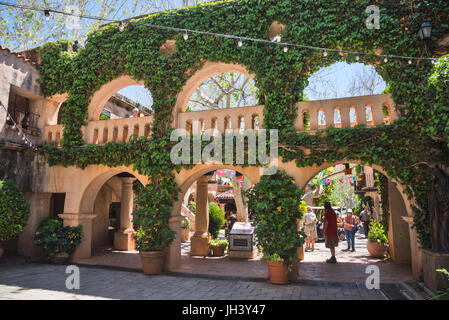 Tlaquepaque, Arts & Crafts Village, Sedona, Arizona, USA Banque D'Images