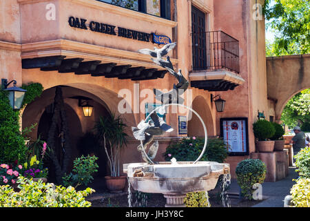 Tlaquepaque, Arts & Crafts Village, Sedona, Arizona, USA Banque D'Images