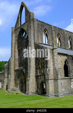 Abbaye de Tintern au Pays de Galles, Royaume-Uni Banque D'Images