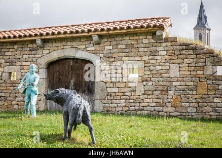 La croqueuse d'hommes du Gévaudan,(48),LOZERE,RÉGION D'occitanie,FRANCE Banque D'Images