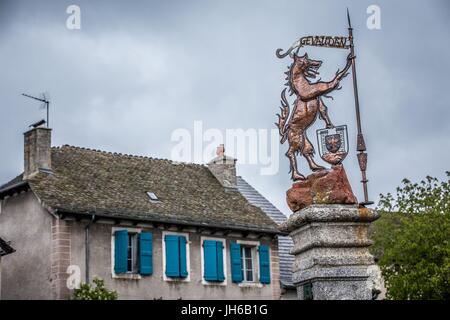 La croqueuse d'hommes du Gévaudan,(48),LOZERE,RÉGION D'occitanie,FRANCE Banque D'Images