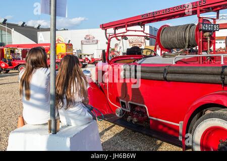 Congrès des pompiers français,TOURS Banque D'Images