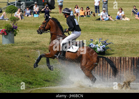Mark Todd Barbury ERM Horse Trials 090717 Banque D'Images