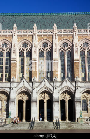 Henry Suzzallo Library, University of Washington, Seattle, Washington Banque D'Images