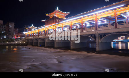 Tai'an, Shandong, Chine Banque D'Images