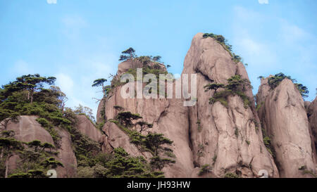 Le mont Sanqingshan, Jiangxi, Chine Banque D'Images